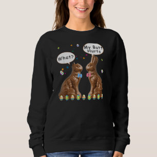 Camiseta Meu Bumbum Magoa Páscoa De Chocolate Engraçado Pul