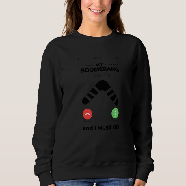 Camiseta Meu Bumerangue Está Chamando E Eu Devo Ir Bumerang (Frente)