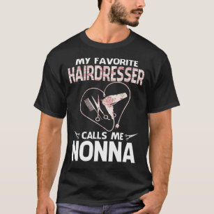 Camiseta Meu cabeleireiro favorito me chama de Dia de os pa