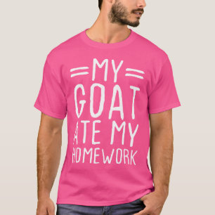 Camiseta Meu Cabra Comeu Meu Amante de os animais Engraçado
