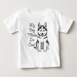 Camiseta Meu Cachorro Acha que Sou Legal Design de Cachorro
