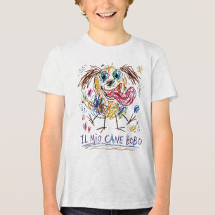 Camiseta Meu cachorro Bobo - desenho infantil colorido