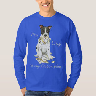 Camiseta Meu Cachorro Canaan Comeu meu Plano de Lição