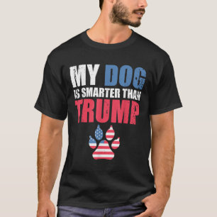 Camiseta Meu Cachorro É Mais Inteligente Que Seu Presidente
