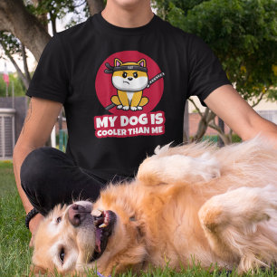 Camiseta Meu Cachorro é mais legal que eu, Ninja engraçado