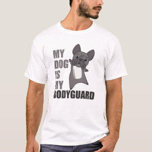 Camiseta Meu Cachorro É Meu Cachorro De Guarda-costas Cães