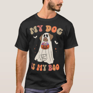 Camiseta Meu Cachorro É Meu Fantasma Fantasma Fantasma Malu