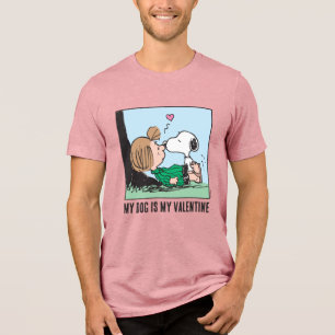 Camiseta Meu Cachorro é Meu Namorado Peppermint Patty & S