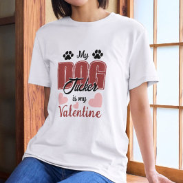 Camiseta Meu Cachorro É Meu Nome Personalizado Do Namorados