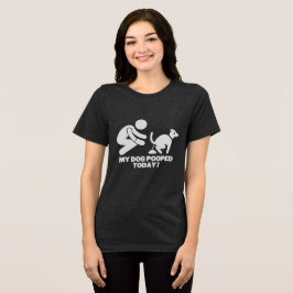 Camiseta Meu Cachorro Fez Cocô Hoje