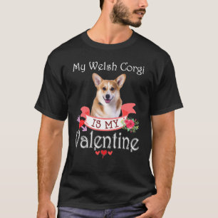 Camiseta Meu Cachorro Galês Corgi É Meu Namorados Lover Fel