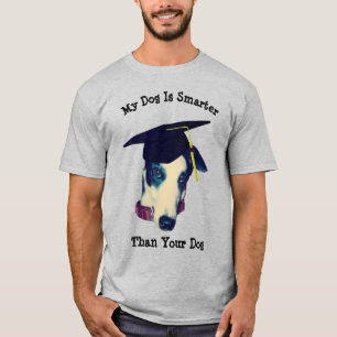 Camiseta Meu Cachorro Mais Inteligente Que Seu Greyhound