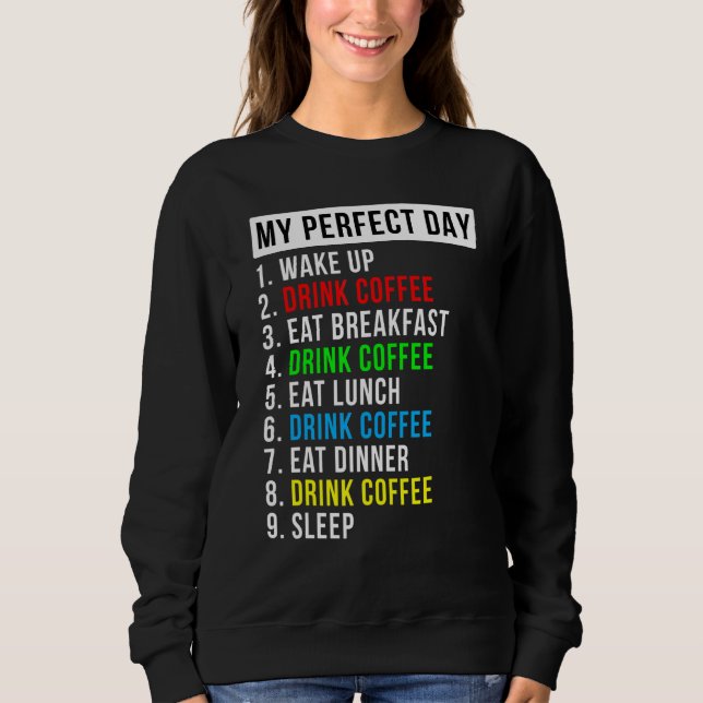 Camiseta Meu café perfeito (Frente)