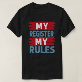 Camiseta Meu Caixa, Minha Regra