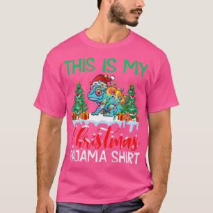 Camiseta Meu Camaleão Natal Camaleão Amante Natal