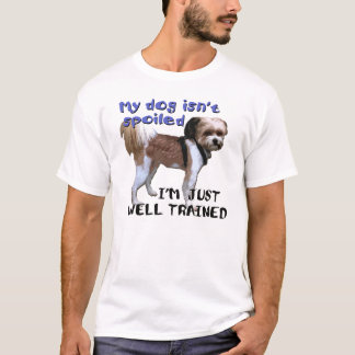 Camiseta Meu cão não é estragado