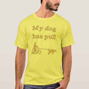 Camiseta Meu cão tem a tração