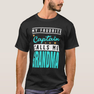 Camiseta Meu Capitão Favorito Me Chama Capitão Gran