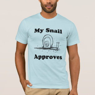 Camiseta Meu caracol aprova