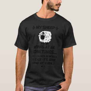 Camiseta Meu carneiro Pisca Para Mim Às Vezes_2
