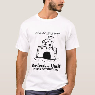 Camiseta Meu castelo de areia era perfeito