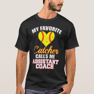 Camiseta Meu Catcher Favorito Me Chama De Coach Softb Assis