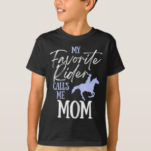 Camiseta Meu Cavaleiro Favorito Me Chama Mãe Engraçada Pela
