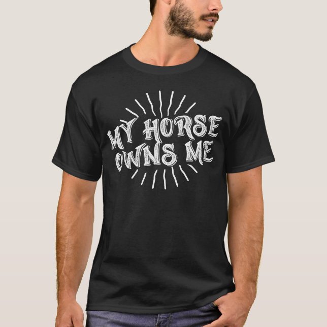 Camiseta Meu Cavalo me pertence (Frente)