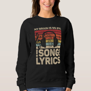 Camiseta Meu Cérebro É Música Letra Da Música 99 9 Edm Dj