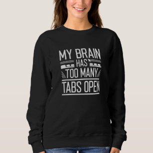 Camiseta Meu Cérebro Tem Muitas Abas Abertas