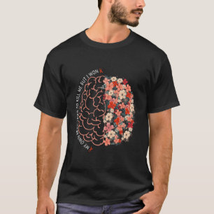 Camiseta Meu Cérebro Tentou Me Derrubar Mas Eu Venci a Cons