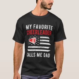 Camiseta Meu Cheerleader Favorito Me Chama De Cheerhead Do