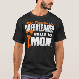 Camiseta Meu Cheerleader Favorito Me Chama Mãe Anime Mãe
