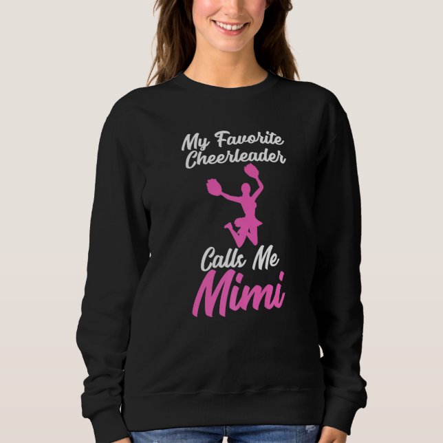 Camiseta Meu Cheerleader Favorito Me Chama Mimi Sarcastic T (Frente)