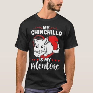 Camiseta Meu Chinchilla É Meu Namorados Que Ele Tem