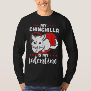 Camiseta Meu Chinchilla É Meu Namorados Que Ele Tem