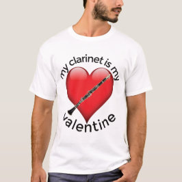 Camiseta Meu Clarinet é meu Namorados