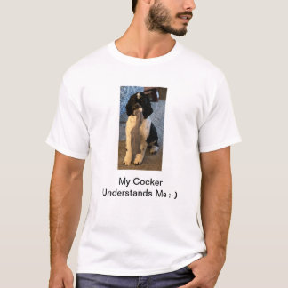 Camiseta - Meu Cocker Me Entende