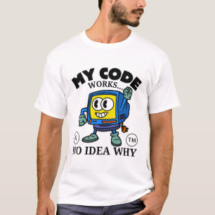 Camiseta Meu código funciona