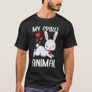 Camiseta Meu Coelho Animal Espírito Eu Te Amo Namorados Car