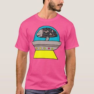 Camiseta Meu Cogumelo Voando Um Ufo