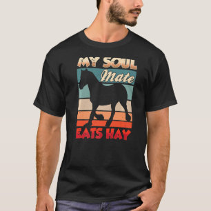 Camiseta Meu Companheiro De Alma Come Hay Riding Cavalo Equ