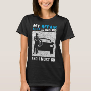 Camiseta Meu Compro de Reparo está chamando e eu devo ir à 