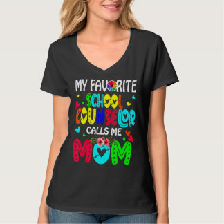 Camiseta Meu Conselheiro Escolar Favorito Me Chama Mãe Flo 