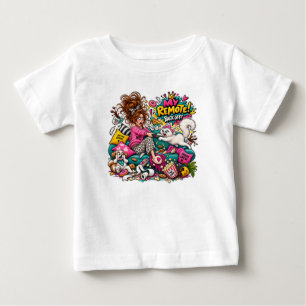 Camiseta Meu Controle Remoto de Volta Caos de Gato Engraçad
