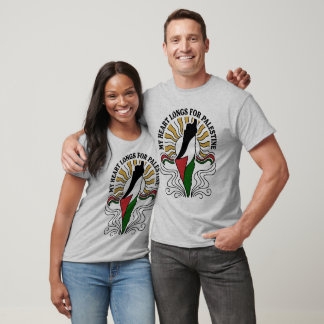 Camiseta Meu Coração Anseia pela Palestina - Mapa Patriótic
