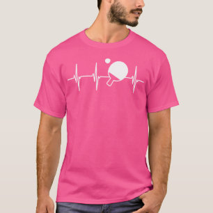 Camiseta Meu Coração Bate Pelo Tênis de Mesa
