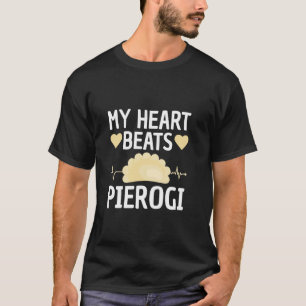 Camiseta Meu Coração bate Pierogi - Raízes Polonesas Polôni