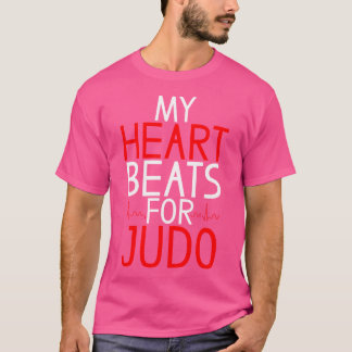 Camiseta Meu Coração Bate Por Judo