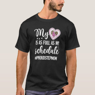 Camiseta Meu Coração É Cheio De Gimnética Orgulhosa Stepman